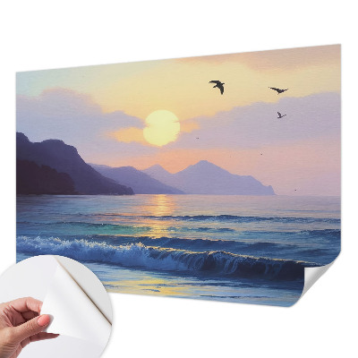 Fotobehang babykamer Zee West
