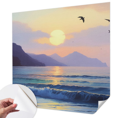 Fotobehang babykamer Zee West
