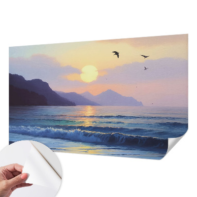 Fotobehang babykamer Zee West
