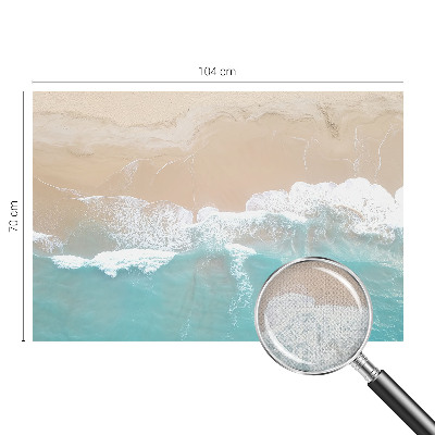 Fotobehang tienerkamer Brullende golven