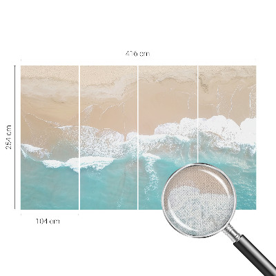 Fotobehang tienerkamer Brullende golven