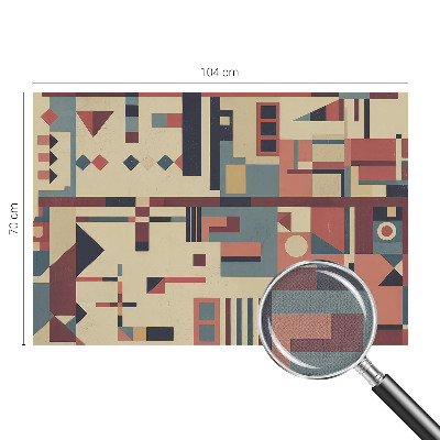 Zelfklevend fotobehang Abstracte compositie