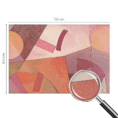 Zelfklevende behangsticker Kleurrijke vormen