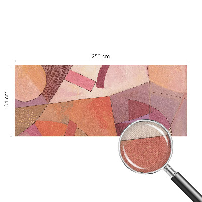 Zelfklevende behangsticker Kleurrijke vormen