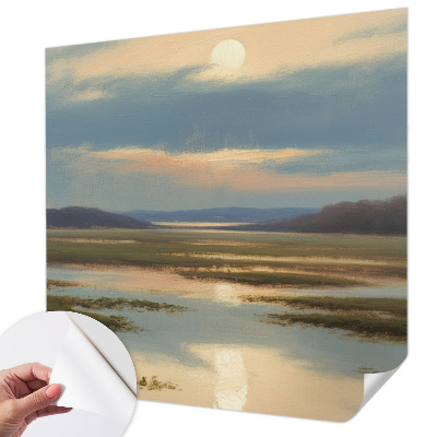 Zelfklevend fotobehang Atmosferisch landschap