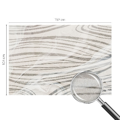 Zelfklevende behangsticker Golvende lijnen