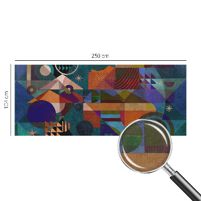 3D fotobehang Geometrische kunst