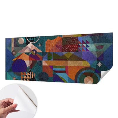 3D fotobehang Geometrische kunst