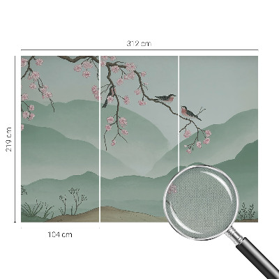 Fotobehang kinderkamer Japanse serenade