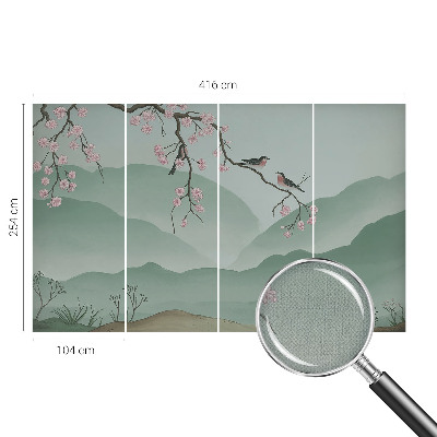 Fotobehang kinderkamer Japanse serenade