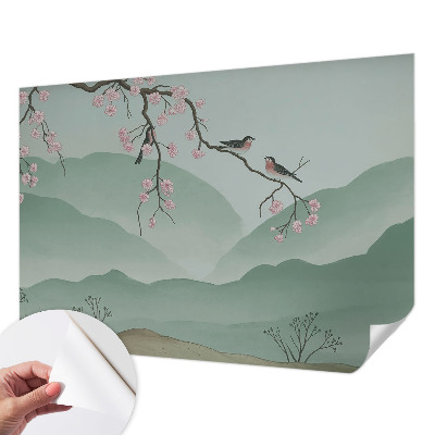 Fotobehang kinderkamer Japanse serenade