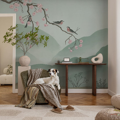 Fotobehang kinderkamer Japanse serenade