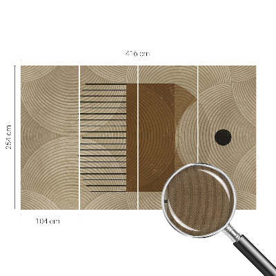 Fotobehang babykamer Geometrie van harmonie