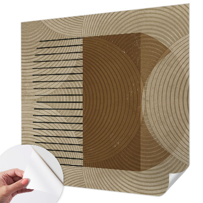 Fotobehang babykamer Geometrie van harmonie