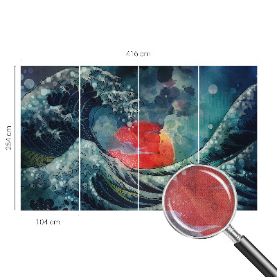 Foto behang voor de keuken Oceanisch Oosten