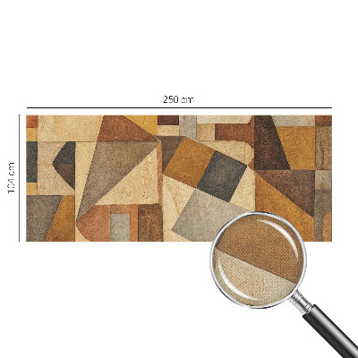 Fotobehang zelfklevend met een geometrische abstracte print
