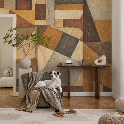 Fotobehang zelfklevend met een geometrische abstracte print