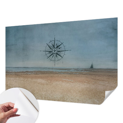 Zelfklevend fotobehang op maat Maritieme avonturen