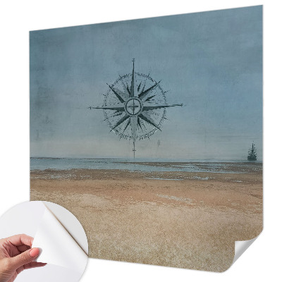 Zelfklevend fotobehang op maat Maritieme avonturen