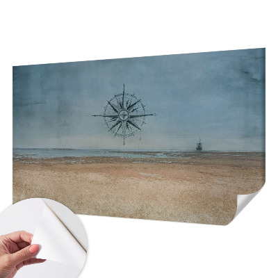 Zelfklevend fotobehang op maat Maritieme avonturen