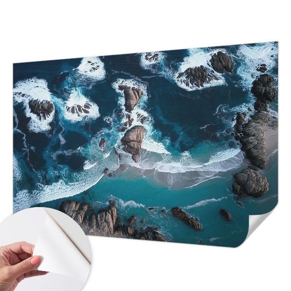 Fotobehang babykamer Oceaangolven