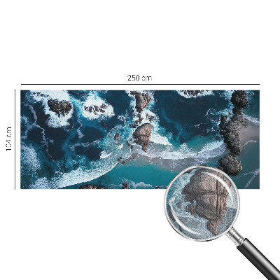 Fotobehang babykamer Oceaangolven