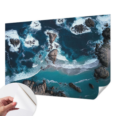 Fotobehang babykamer Oceaangolven