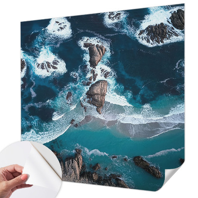 Fotobehang babykamer Oceaangolven