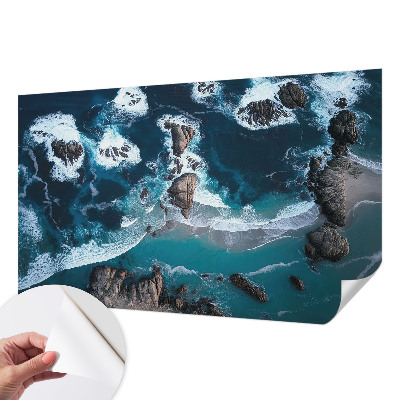Fotobehang babykamer Oceaangolven