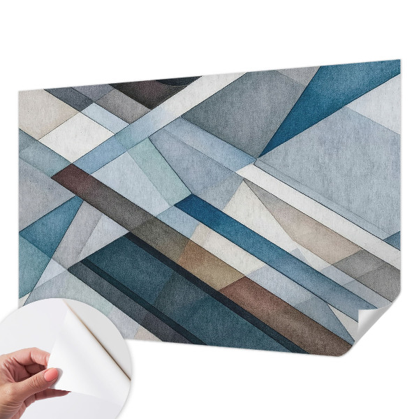 Fotobehang voor de kinderkamer Abstracte geometrie