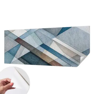 Fotobehang voor de kinderkamer met een abstract geometrisch motief