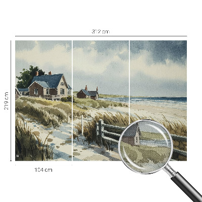 Fotobehang voor kinderkamer Strandduinen