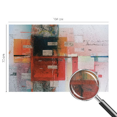 Fotobehang tienerkamer Abstracte compositie