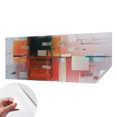 Fotobehang tienerkamer Abstracte compositie