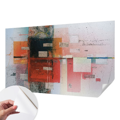 Fotobehang tienerkamer Abstracte compositie