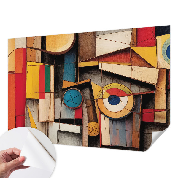 Fotobehang zelfklevend met geometrische patronen