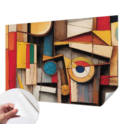 Fotobehang zelfklevend met geometrische patronen