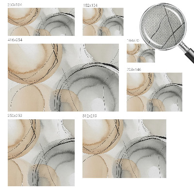 Zelfklevend fotobehang Geometrische harmonie