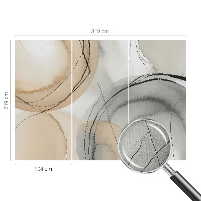 Zelfklevend fotobehang Geometrische harmonie