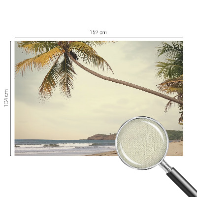 Zelfklevende behangsticker Tropisch landschap