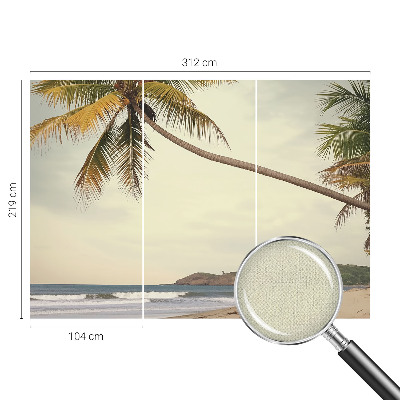 Zelfklevende behangsticker Tropisch landschap