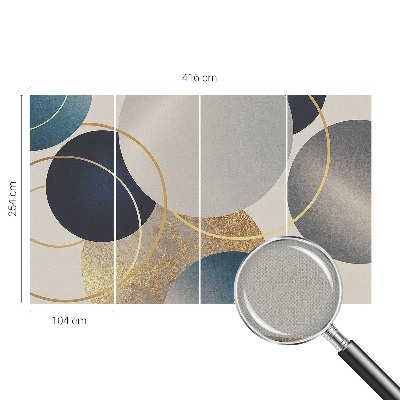 Fotobehang kinderkamer Creatieve kringen