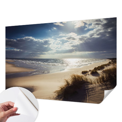 Fotobehang voor de kinderkamer met het ontwerp 'Stralende Kust'