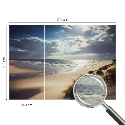 Fotobehang voor de kinderkamer Stralende Kust