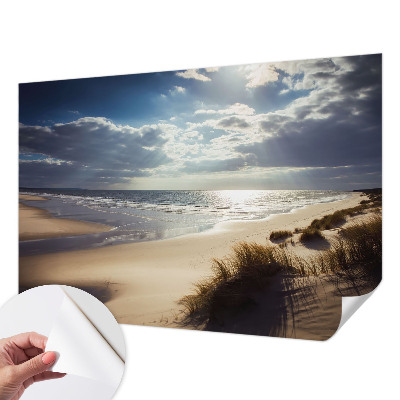 Fotobehang voor de kinderkamer met het ontwerp 'Stralende Kust'