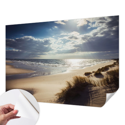 Fotobehang voor de kinderkamer met het ontwerp 'Stralende Kust'