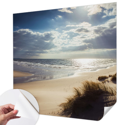 Fotobehang voor de kinderkamer met het ontwerp 'Stralende Kust'