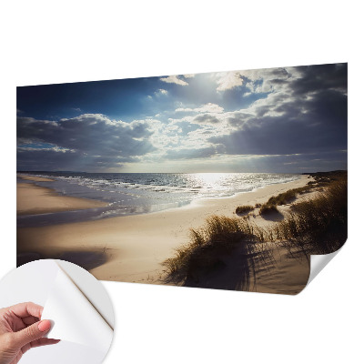 Fotobehang voor de kinderkamer met het ontwerp 'Stralende Kust'
