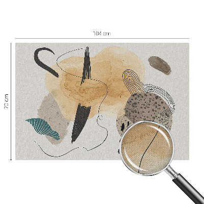 Fotobehang babykamer Abstracte compositie