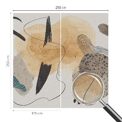 Fotobehang babykamer Abstracte compositie